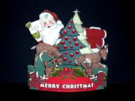 Totally 3D Santa, Easy as Pie Instructions Included by Lynn Butters