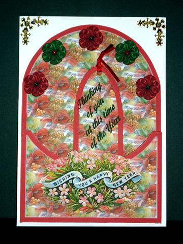 New Year Pocket Card by Lynn Butters