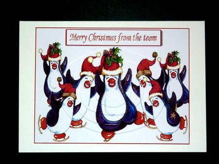 Merry Christmas from the Team Oval Pyramid by Lynn Butters