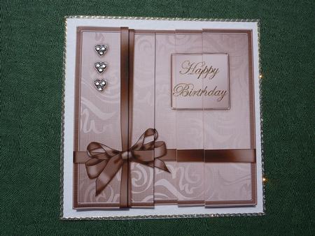 Elegant Flourish Quick Card with Side Stacker Topper by Lynn Butters