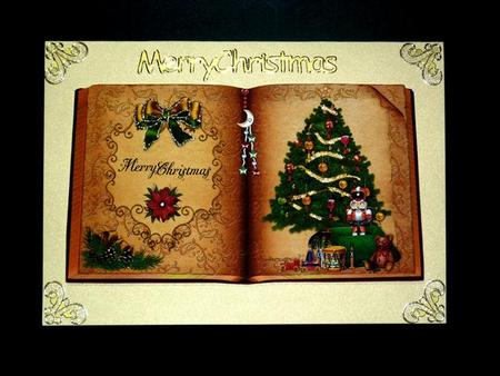 Vintage Toys and Tree Open Book Sheet by Lynn Butters