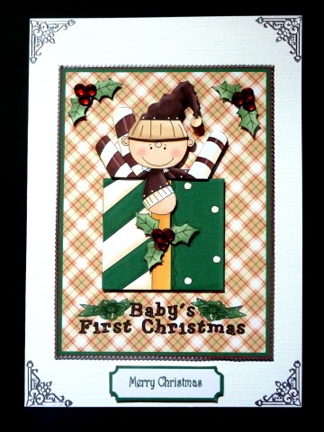Baby Boy 1st Christmas by Lynn Butters