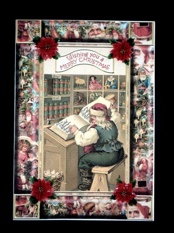 A Very Vintage Christmas Card by Lynn Butters