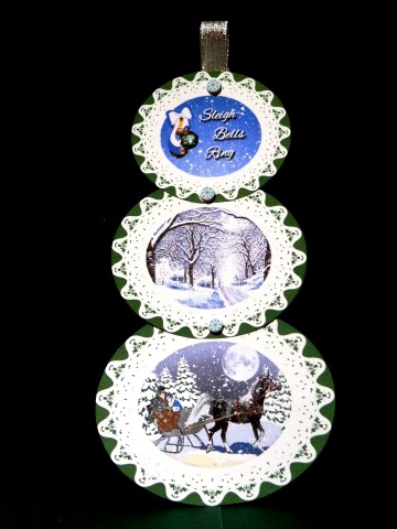 Sleigh Bells Ring Telecoping Card Kit by Lynn Butters
