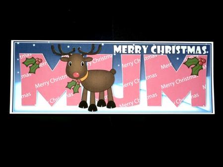 Rudolf the Red Nose Reindeer Mum Large Dl by Lynn Butters