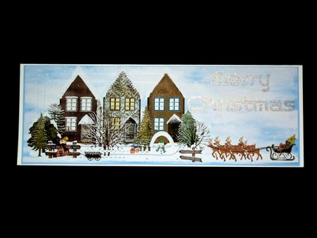 Christmas Village Snowmen by Lynn Butters