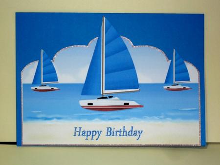 Sailing Boats by Lynn Butters