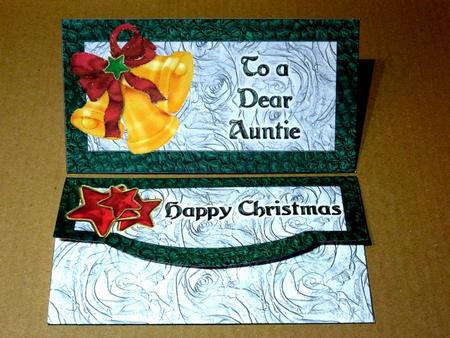 Happy Christmas Money Wallet #6 by Lynn Butters