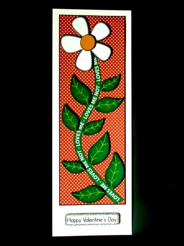 Loves Me, Loves Me Not Large Dl by Lynn Butters