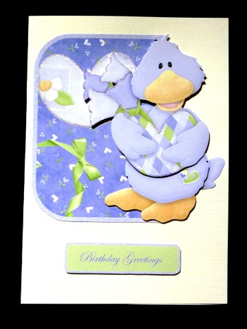 Happy Duck Greetings by Lynn Butters