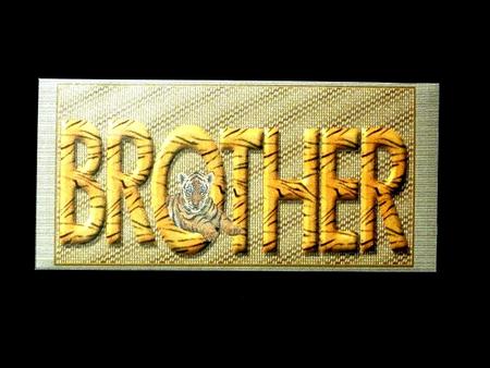 Brother Chocholate Bar Wrapper by Lynn Butters