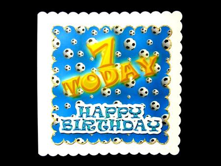 7 Today Boy Birthday Topper 1 by Lynn Butters