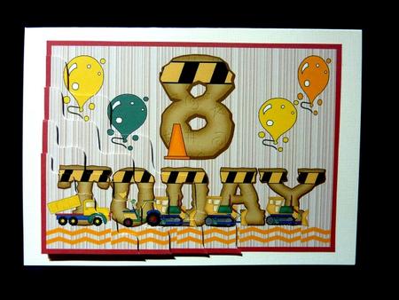 8 Today Construction Letters by Lynn Butters