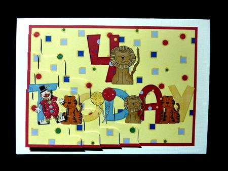 4 Today Circus Letters by Lynn Butters