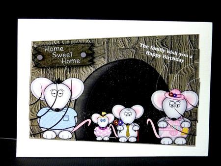The Family Wish You a Happy Birthday by Lynn Butters