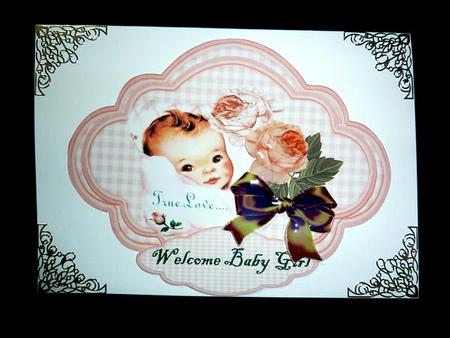 Sweet Vintage Baby Girl by Lynn Butters