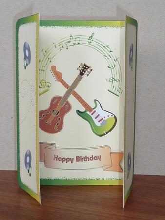 Base Clef Gate Fold by Lynn Butters