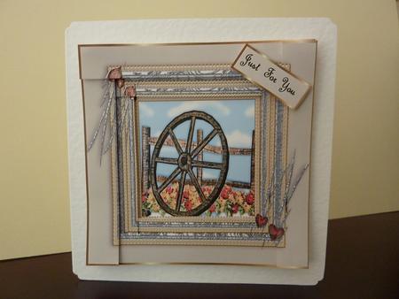 Spiral Edged Stacker the Wheel by Lynn Butters