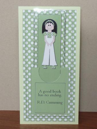Anna Bookmark Card by Lynn Butters