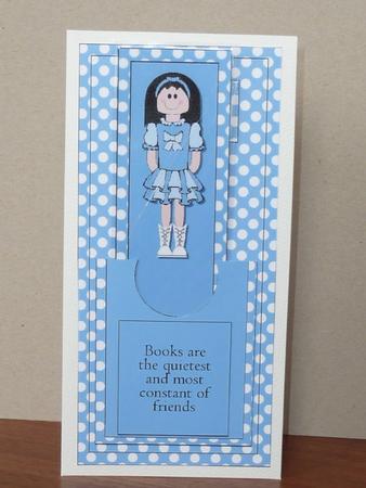 Penny Bookmark Card by Lynn Butters