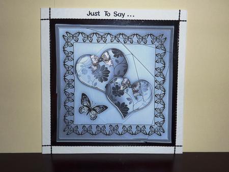 Elegant Romance Quick Card Twisted Spiral Side Stacker by Lynn Butters