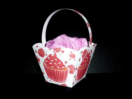 Cupcake Basket by Lynn Butters
