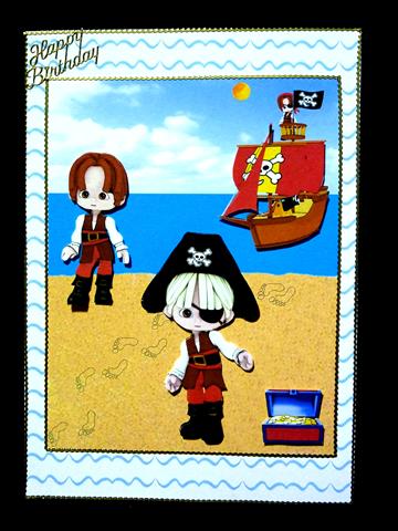A4 Captain Jack's Island by Lynn Butters