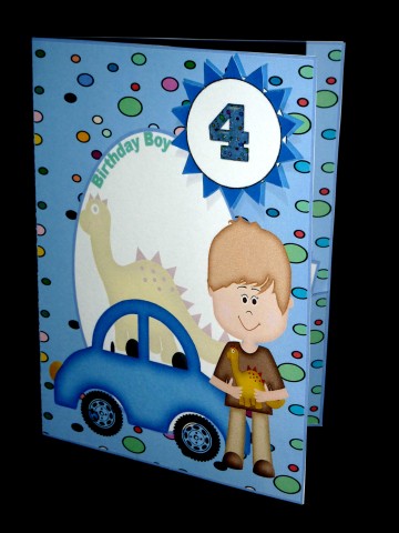Boys Stuff Domino Wallet Card Kit by Lynn Butters