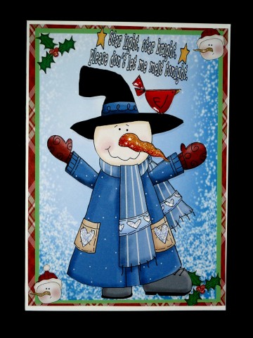 Whimsy Snowman by Lynn Butters