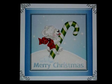 Christmas Bear and Candy by Lynn Butters
