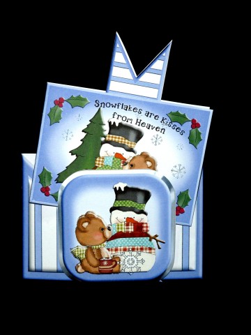Criss Cross Pocket Snowflakes Are Kisses from Heaven by Lynn Butters