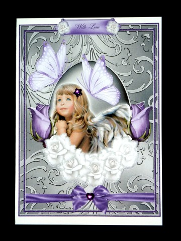 Fairy Sweet Child Card Front by Lynn Butters