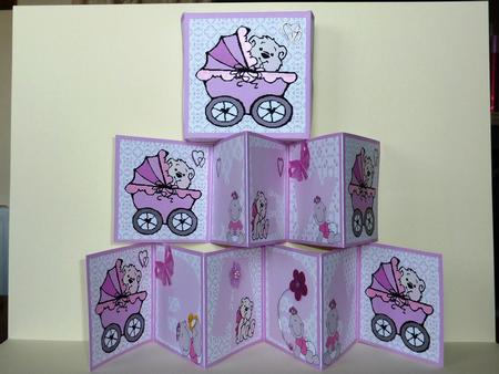 Baby Girl Concertina Kit by Lynn Butters