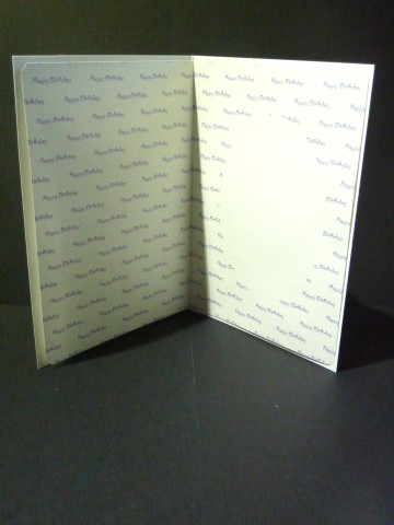 Happy Birthday Purple Insert by Lynn Butters