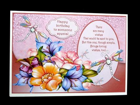 Dragonlies and Blooms by Lynn Butters