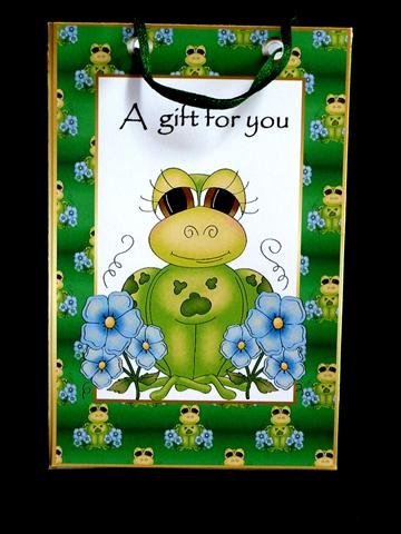 Froggy Gift Bag by Lynn Butters