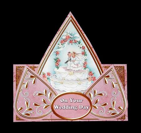 Wedding Cake Pink Your Wedding Day Teardrop Trio Kit by Lynn Butters