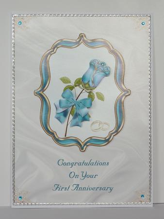 Satin & Roses - 1st Wedding Anniversary by Lynn Butters