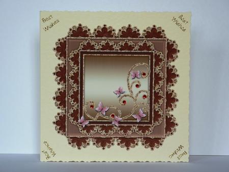 Dreaming with Butterflies Double Doily & Swirls Topper 5 by Lynn Butters