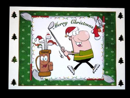The Christmas Golfer by Lynn Butters