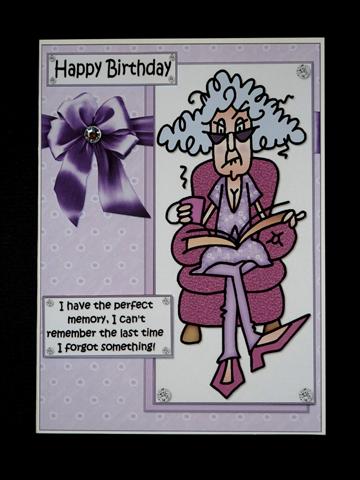 Stella Has a Perfect Memory Quick Card by Lynn Butters