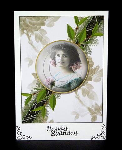 The Vintage Art Deco Portrait by Lynn Butters