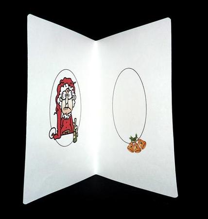 Gus Sends Christmas Cheer Insert by Lynn Butters
