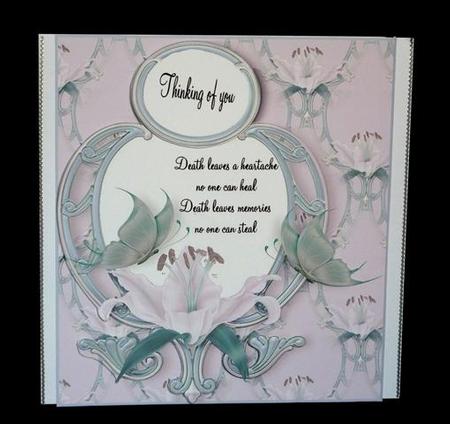 Death Leaves a Heartache 8x8 Mini Kit by Lynn Butters