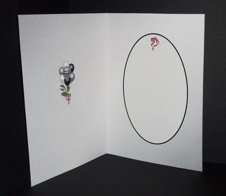 Black Balloons and Rose Is by Lynn Butters