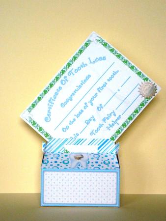 Boys 1st Tooth Holder Box by Lynn Butters