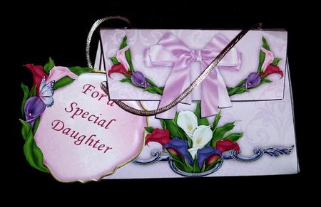 Lily Flower Bag- Handbag Box by Lynn Butters