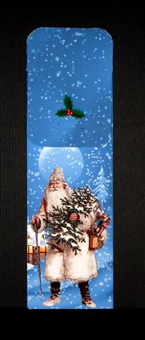 Father Christmas in the Snow Cutlery Wrap by Lynn Butters
