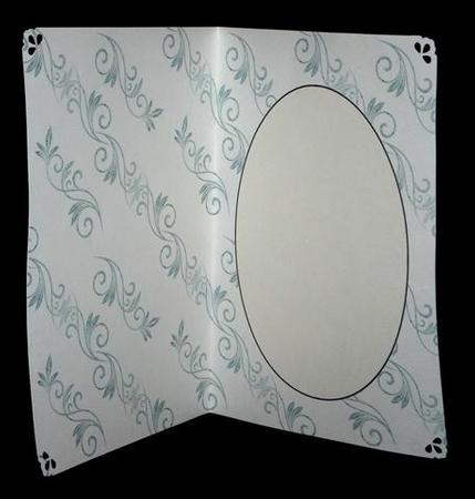 Green Scroll Insert by Lynn Butters