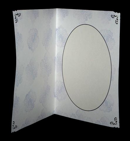 Pale Lilac Floral Insert by Lynn Butters